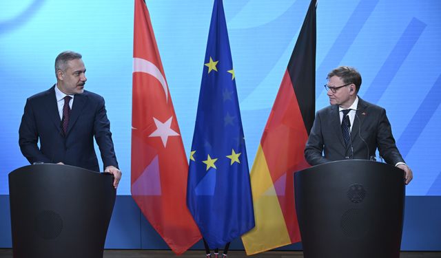 Bakan Fidan Alman mevkidaşı Wadephul ile ortak basın toplantısı düzenledi