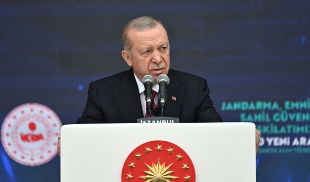 Cumhurbaşkanı Erdoğan araç teslim töreninde konuştu