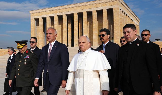 Papa 14. Leo Anıtkabir'i ziyaret etti