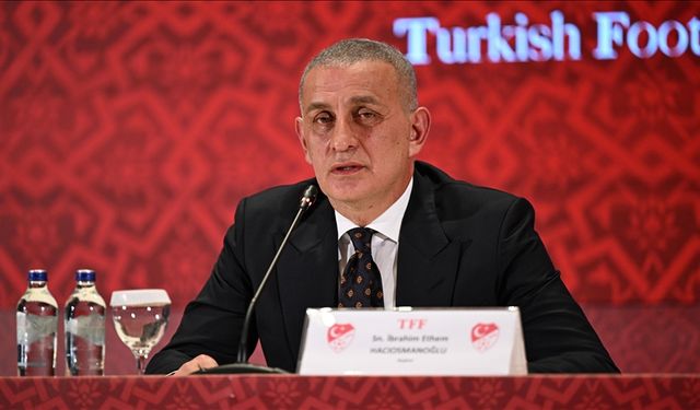 TFF Başkanı’ndan bahis açıklaması