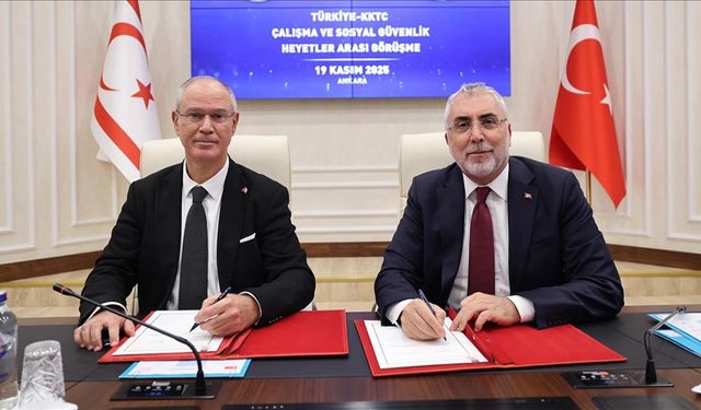Türkiye ile KKTC arasında sosyal güvenlik mutabakatı