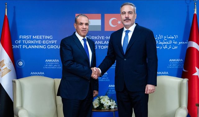Türkiye ve Mısır Dışişleri Bakanlarından ortak bildiri