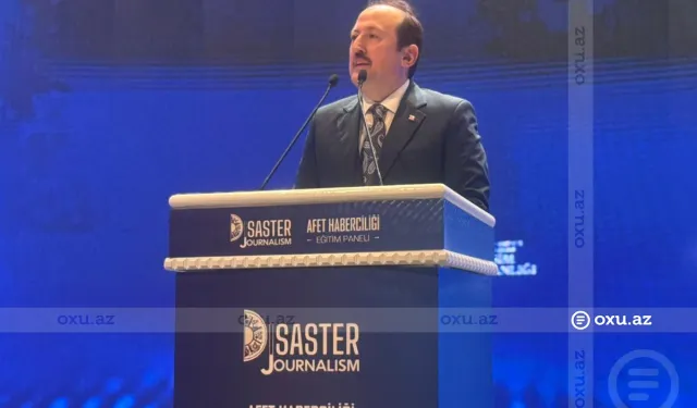 AFAD Başkanı Pehlivan Afet Haberciliği Paneli'nde konuştu