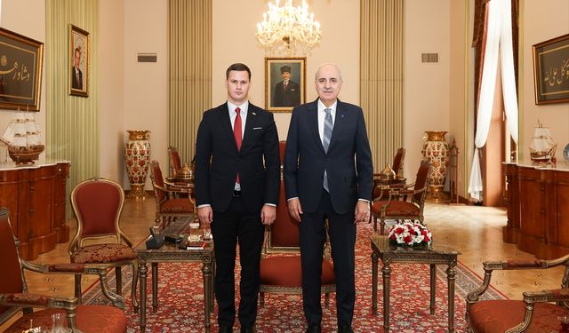 Başkan Kurtulmuş Halilagic’i TBMM’de ağırladı