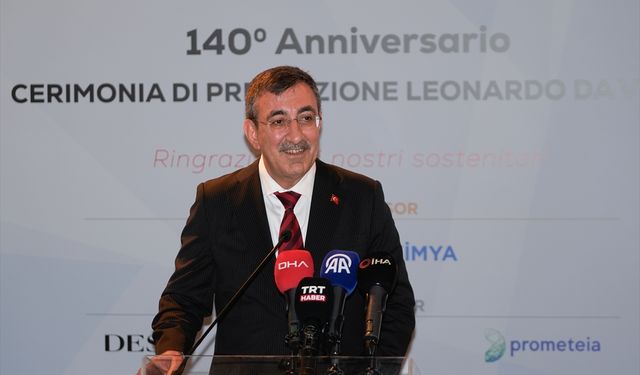 Cevdet Yılmaz Leonardo da Vinci Ödül Töreni'nde konuştu