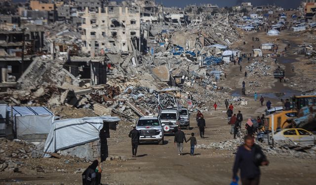 Gazze’de İsrailli esirlerin ceset arama çalışmaları sürüyor