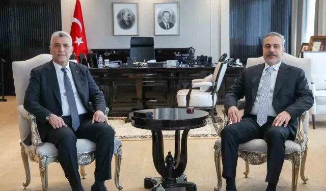 Bakan Fidan Ticaret Bakanı Bolat ile görüştü