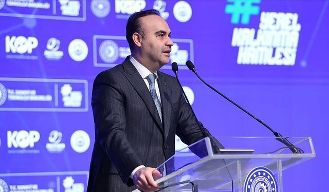 Bakan Kacır yerli ve milli üretimi vurguladı