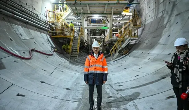 Bakan Uraloğlu Sarıyer-Kilyos tüneli çalışmalarını inceledi