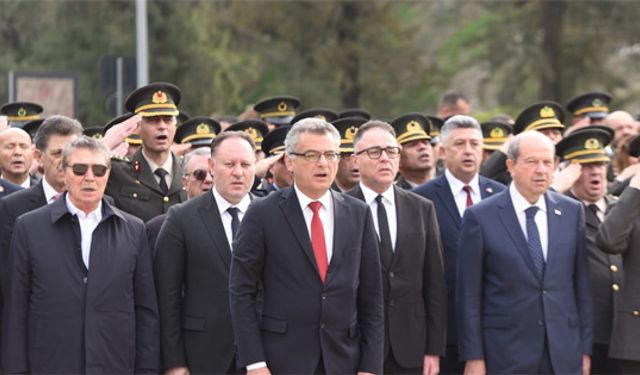 KKTC'de Milli Mücadele haftası törenle anıldı
