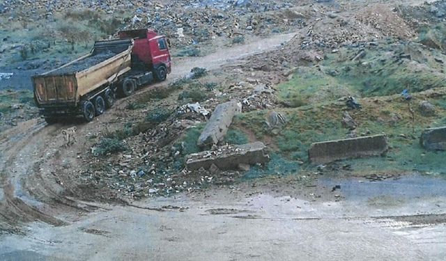 Kocaeli’de kaçak hafriyat döken firmaya milyonluk ceza