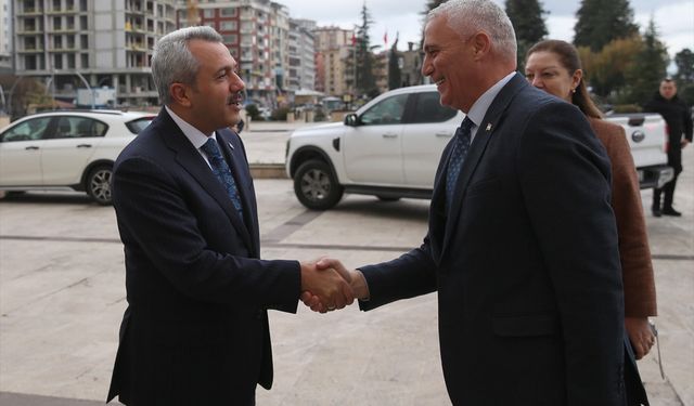 KKTC Bakanı Amcaoğlu’ndan Rize Valisi Baydaş’a ziyaret