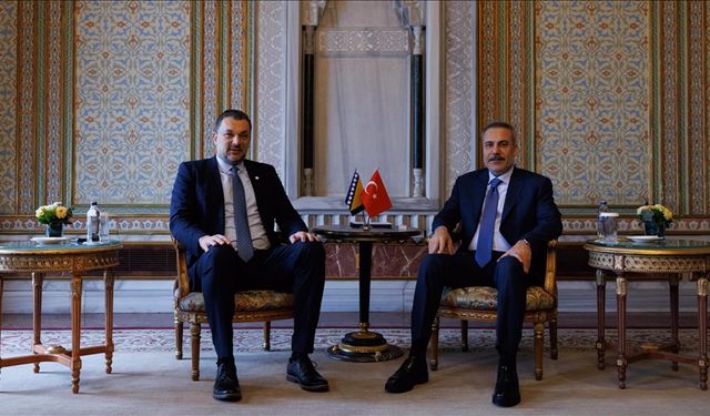 Bakan Fidan Bosna Hersek Dışişleri Bakanı Konakovic ile görüştü
