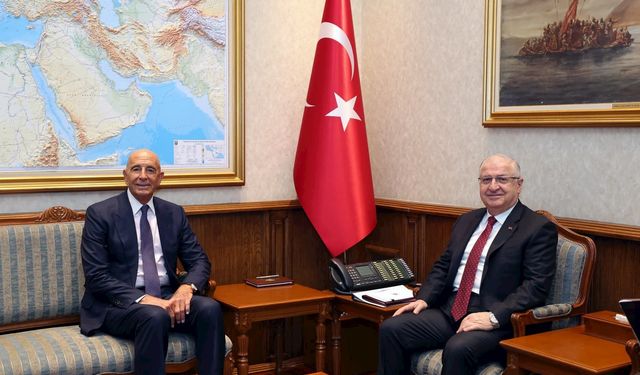 Bakan Güler ABD Büyükelçisi Barrack'ı kabul etti