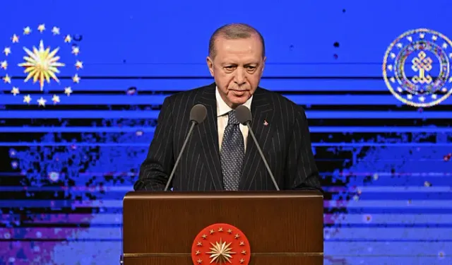 Cumhurbaşkanı Erdoğan sanat ve kültüre dikkat çekti