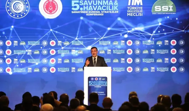 Cumhurbaşkanı Yardımcısı Yılmaz Türkiye’nin savunma hedeflerini açıkladı