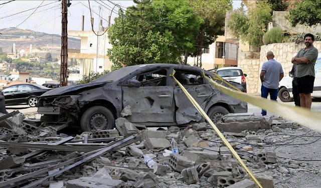 İsrail Lübnan'ın güneyine İHA saldırısı düzenledi