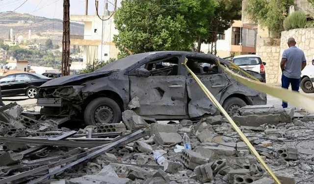 İsrail Lübnan'ın güneyine İHA saldırısı düzenledi