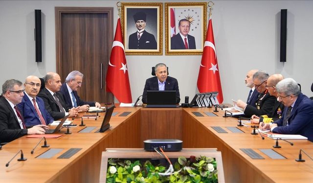 Koordinasyon Toplantısı Bakan Yerlikaya başkanlığında yapıldı