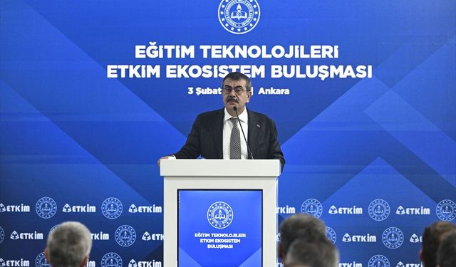Bakan Tekin ETKİM buluşmasında konuştu
