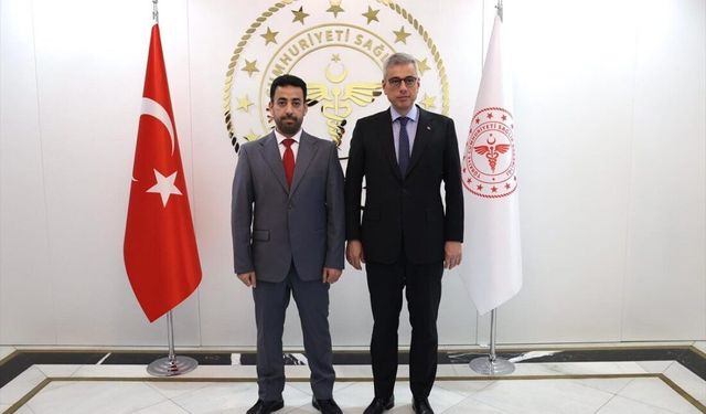 Bakan Memişoğlu Suriyeli mevkidaşı Musab Nizal el-Ali ile görüştü