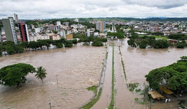 Brezilya'da yaşanan sellerde ölenlerin sayısı 46'ya çıktı