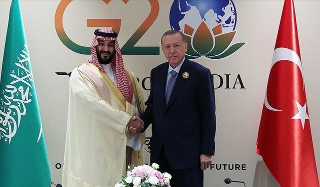 Cumhurbaşkanı Erdoğan Suudi Veliaht Prensi Selman ile görüştü