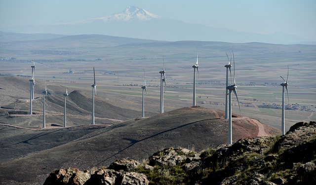 Türkiye, rüzgar enerjisi kapasitesinde Avrupa'da ikinci