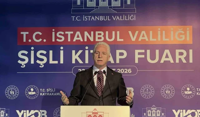Vali Gül Şişli Kitap Fuarı Açılış Töreni'nde konuştu