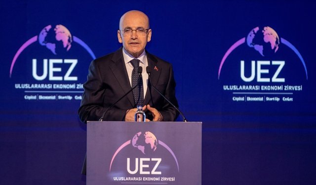 Bakan Şimşek, 'Uluslararası Ekonomi Zirvesi'nde konuştu