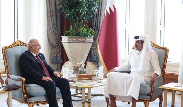 Milli Savunma Bakanı Güler, Katar Emiri Al Sani ile görüştü