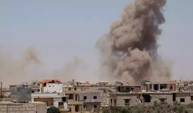 Suriye iç savaştan kalan mühimmatın patlaması sonucu 3 kişi öldü