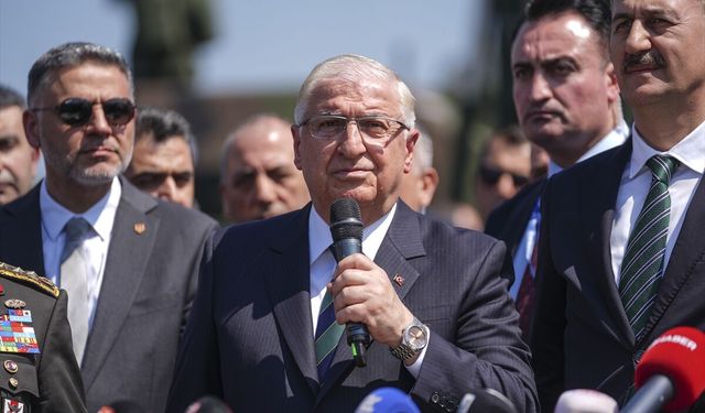 Bakan Güler, MSB'nin basın bilgilendirme toplantısında konuştu: