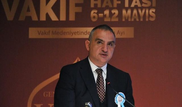 Bakan Ersoy Vakıflar Haftası Programı'nda konuştu