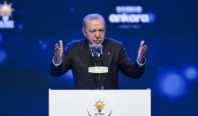 Cumhurbaşkanı Erdoğan, AK Parti Ankara Teşkilat Buluşması'nda konuştu