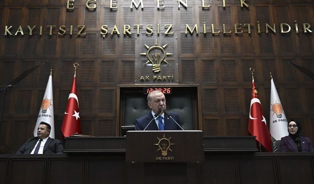 Cumhurbaşkanı Erdoğan AK Parti TBMM Grup Toplantısı'nda konuştu