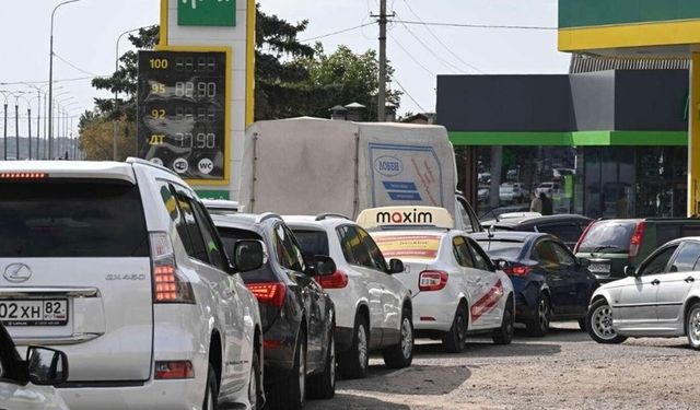Rusya'da akaryakıt sıkıntısı