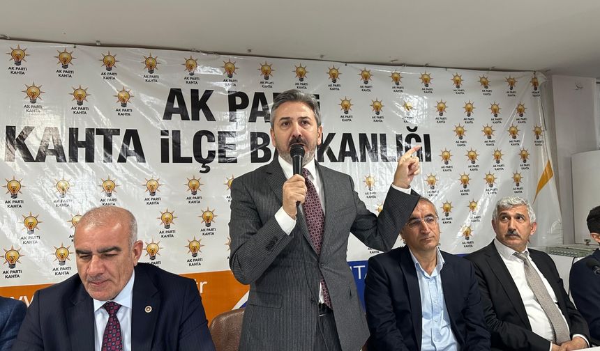 Çalışma ve Sosyal Güvenlik Bakan Yardımcısı Aydın, Adıyaman'da konuştu: