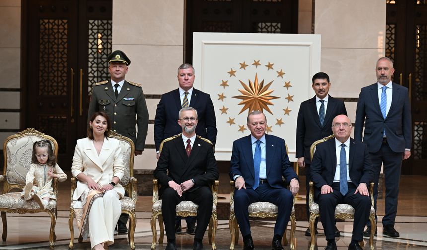 Cumhurbaşkanı Erdoğan'dan diplomatik kabul