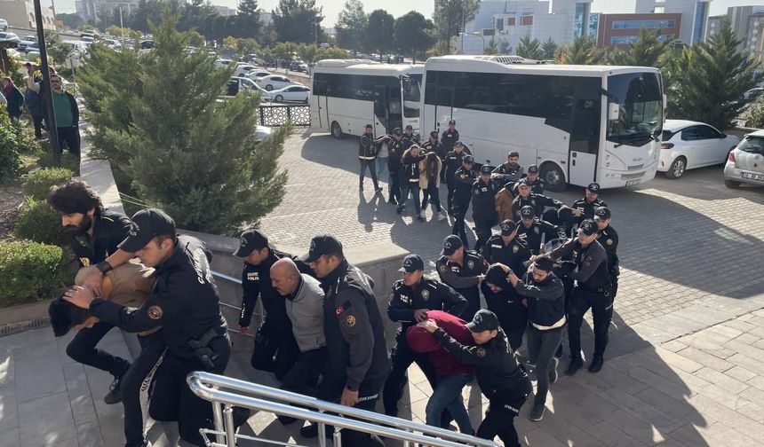 Suç örgütlerine yönelik operasyonlarda 24 şüpheli tutuklandı