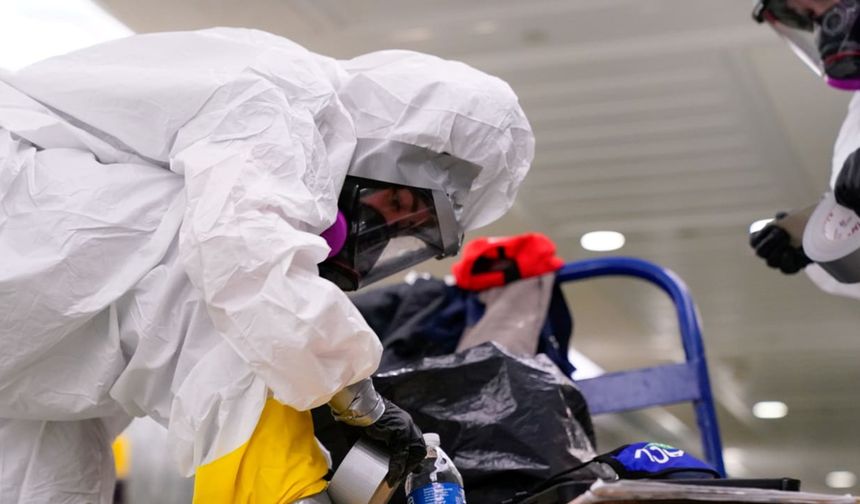 ABD askeri üssünde beyaz toz paniği