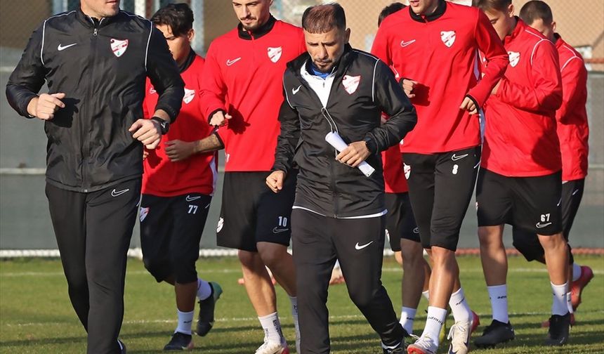 Boluspor, Sivasspor maçının hazırlıklarını sürdürdü