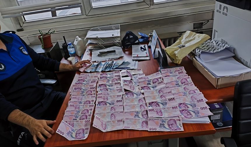 Kayseri'de dilencinin üzerinden 12 bin 200 lira çıktı