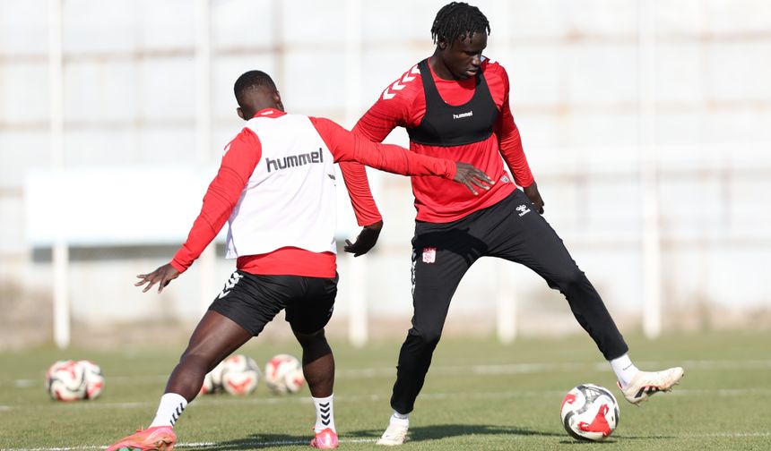 Sivasspor, Boluspor maçının hazırlıklarını sürdürdü