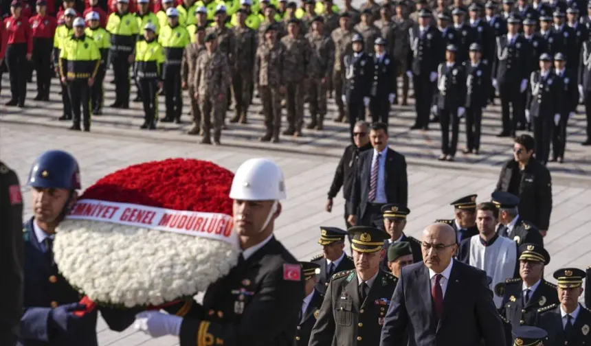 Emniyet heyetinden Anıtkabir ziyareti