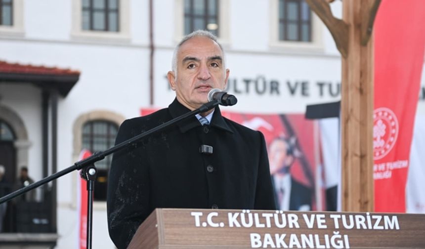 Bakan Ersoy Amasya'da konuştu