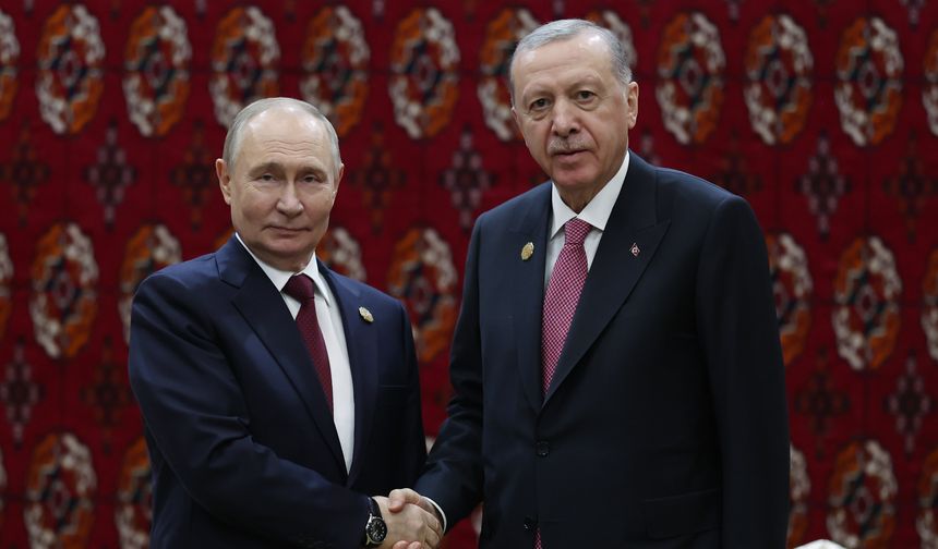Cumhurbaşkanı Erdoğan Rusya Devlet Başkanı Putin ile görüştü