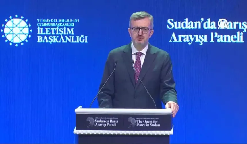 İletişim Başkanı Duran Sudan'daki dramı anlattı