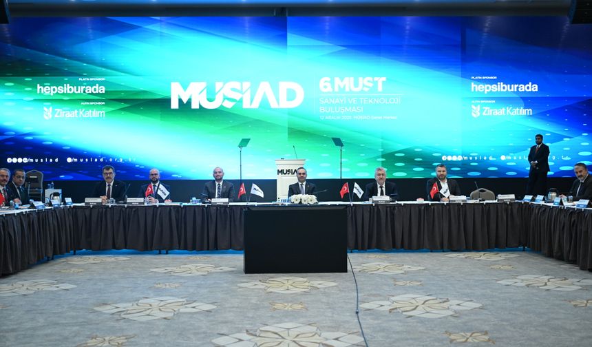 MÜSİAD sanayi ve teknoloji raporunu sundu