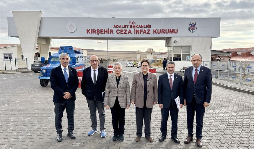 TBMM İnsan Hakları Komisyonu heyeti Kırşehir cezaevlerini inceledi